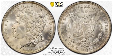 1884-O $1 MS66