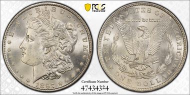1897 $1 MS65