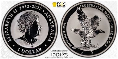 2023-P $1 Wedge-Tailed Eagle MS70