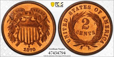 1870 2C PR67RD