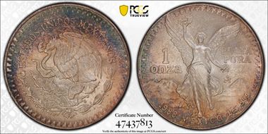 1988-Mo Onza Libertad Ag MS69