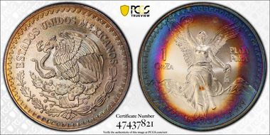 1995-Mo Onza Libertad Ag MS68