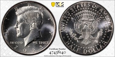 2023-P 50C First Strike MS66