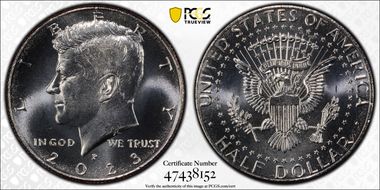 2023-P 50C First Strike MS67