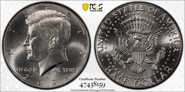 2023-D 50C First Strike MS67