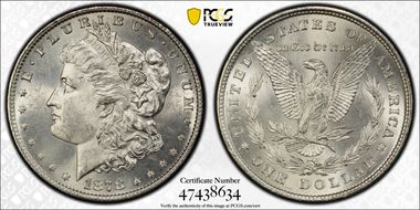 1878 8TF $1 N1
