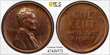 1909-S/S 1C S/Horizontal S MS65RB