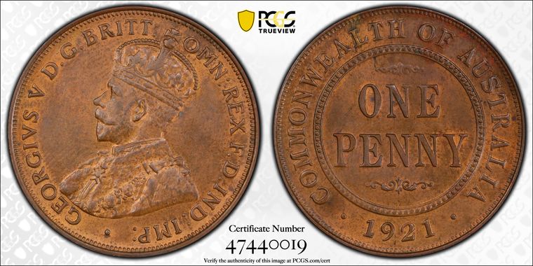 Cert 47440019 - Coin Image