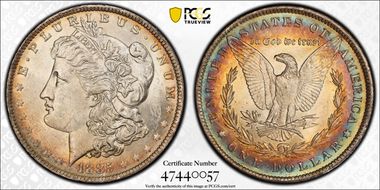 1885-O $1 MS62