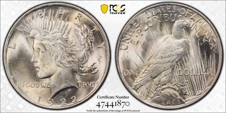 Cert 47441870 - Coin Image