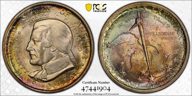 1936 50C Cleveland MS67