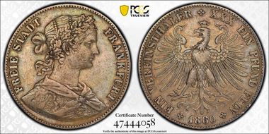 1860 Thaler KM-360 XF40