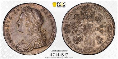 1731 Shil S-3698 Roses & Plumes MS62