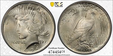1924 $1 MS67