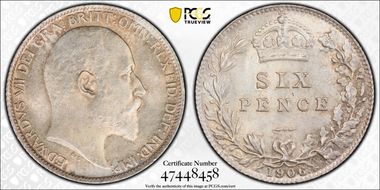 1906 6D S-3983 MS65