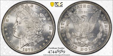 1878 8TF $1 MS63