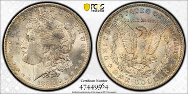 1883-O $1 MS62
