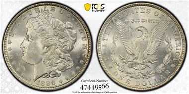 1886 $1 MS63