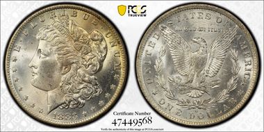 1883-O $1 MS64