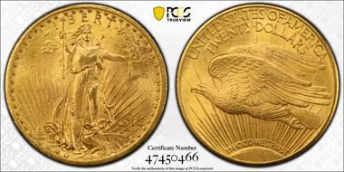 1916-S $20 MS63