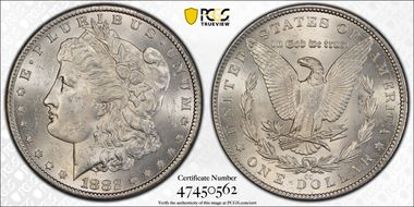 1882-CC $1 MS63