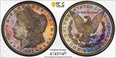 1881-S $1 MS66+