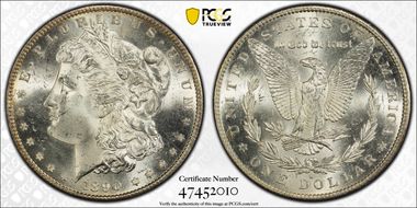 1890-S $1 MS64+