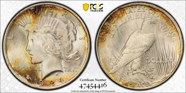 1924 $1 MS67+