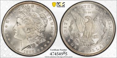 1888 $1 MS66