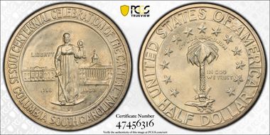 1936-S 50C Columbia MS67