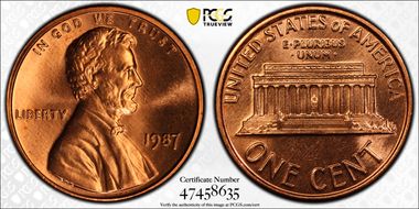 1987 1C MS66RD