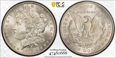 1901-O $1 MS66+