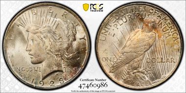 1923 $1 MS64