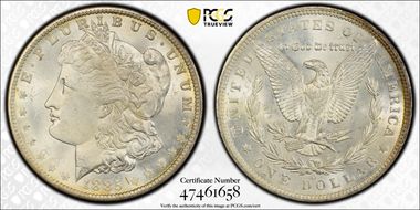 1885-O $1 MS65