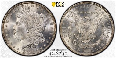 1883 $1 MS64