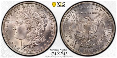 1882-O $1 MS64