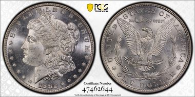 1882 $1 MS64