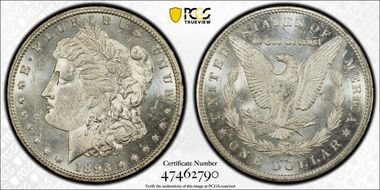 1893-CC $1 MS62