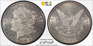 1879-CC $1 Capped Die MS62