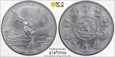 2022-Mo Onza Libertad Ag MS68