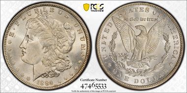 1889 $1 MS65