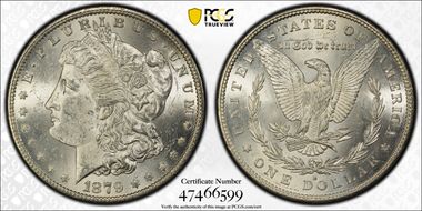 1879-S $1 MS62