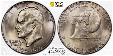 1976-D $1 Type 1 MS65