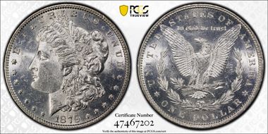 1879 $1 MS62
