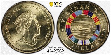 2023-C $2 Vietnam War Colorized MS68