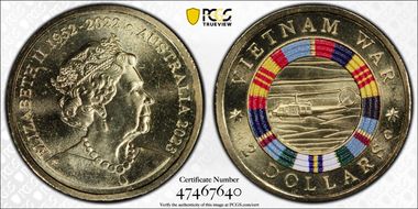 2023-C $2 Vietnam War Colorized MS68