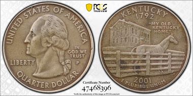 2001-P 25C Kentucky N1