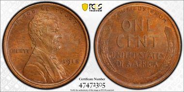 1918 1C MS65BN