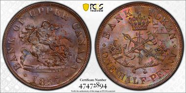 1857 1/2D PC-5D BR-720 MS64BN