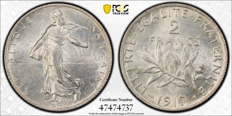 Cert 47474737 - Coin Image